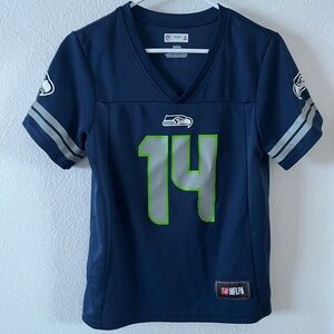 NFL Kids Seahawks Jersey - Navy and Green